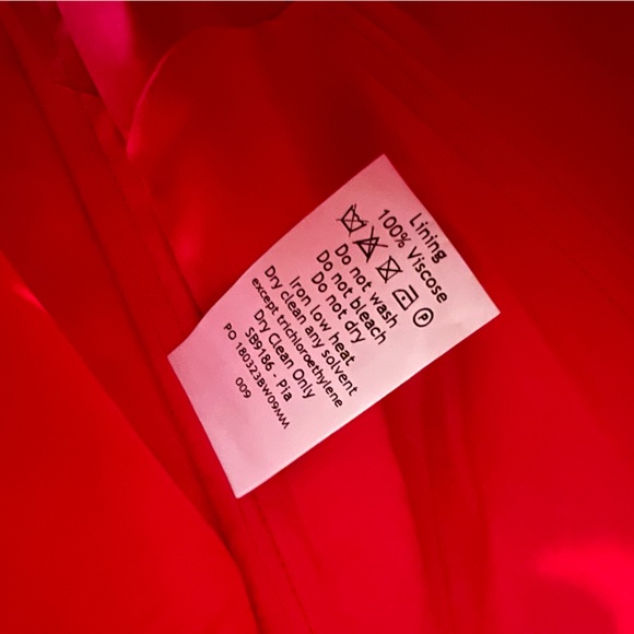 HOUSE OF CB 'Pia' Cherry Red Corset - Picture 12 of 14